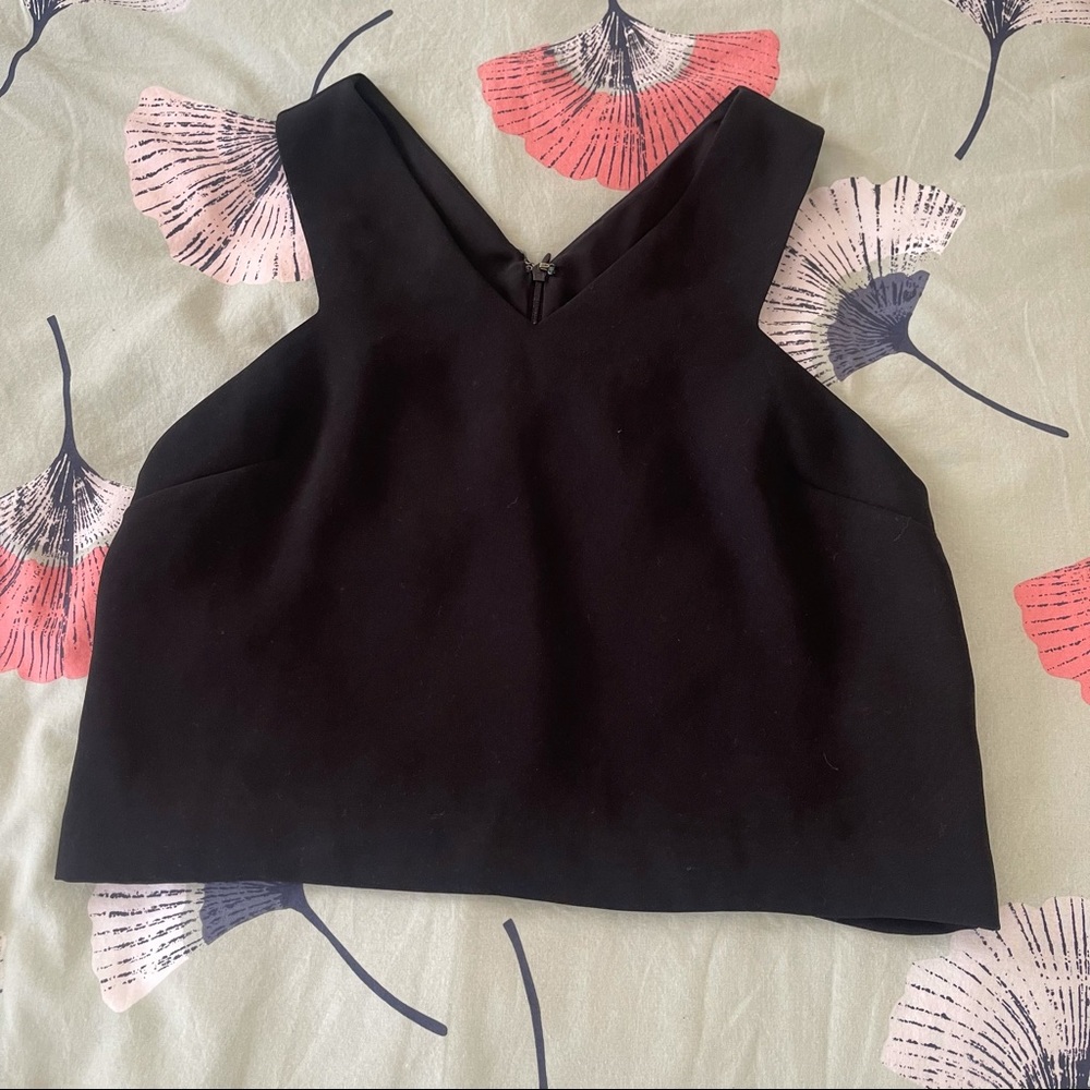 Forever 21 Black Crop Top